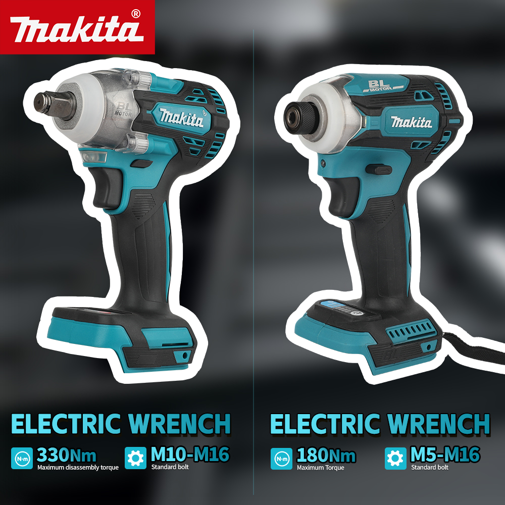 Makita Drill Dtw300 - Makita DTW300 Borstelloze Oplaadbare Slagmoersleutel, DTD171