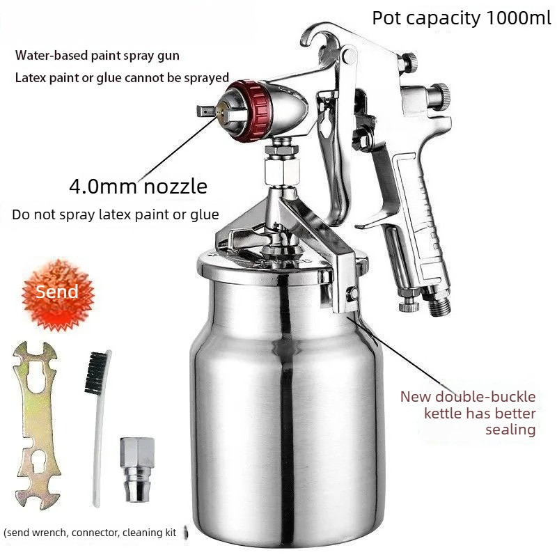 Spray Paint Primer - Verfspuitpistool op waterbasis 2.0/2.5/3.0/3.5/4.0 Dubbele Kaart