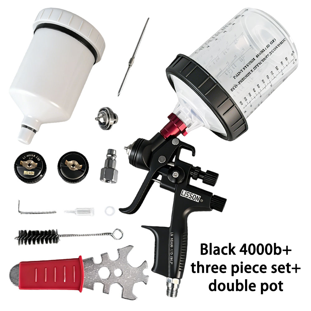 Spray Paint Primer - HVLP spuitpistool met adapter en mengtank,