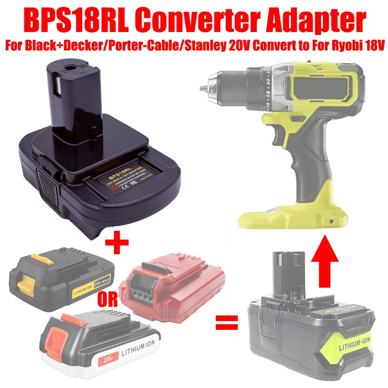 ALASICKA batterijadapter BPS18 - Black+Decker Tool Cordless recensie en prijs