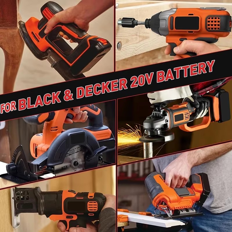 Voor Black & Decker 20V Batter - Black+Decker Tool Cordless recensie en prijs