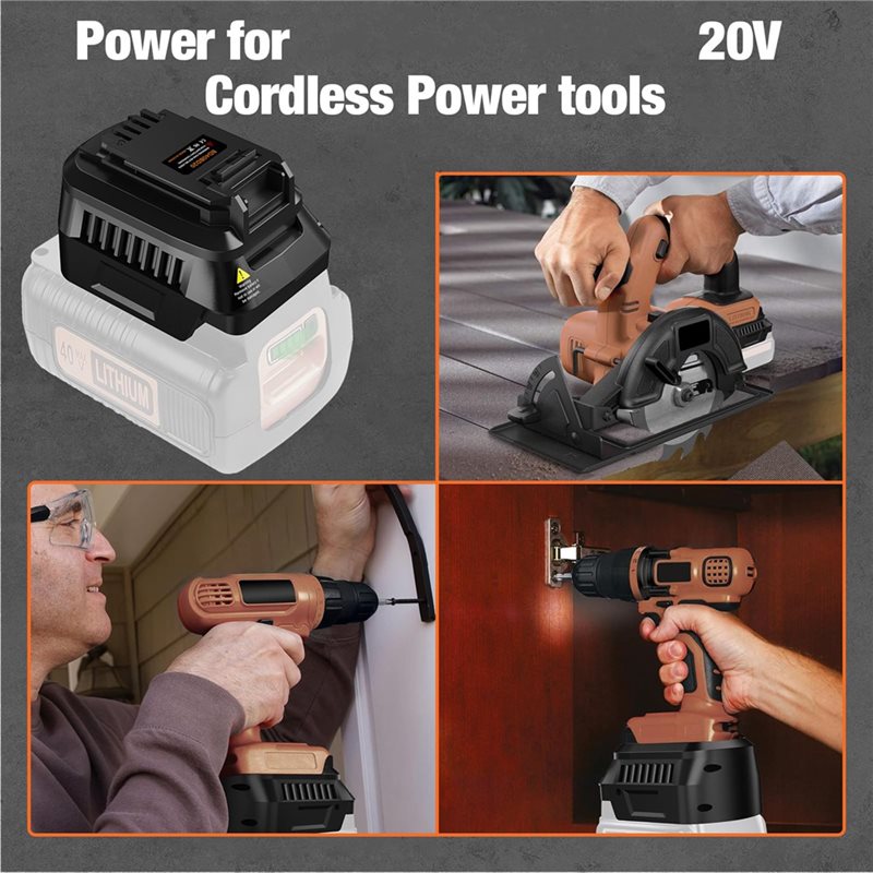 【RECOMENDAR】Batterijadapter vo - Black+Decker Tool Cordless recensie en prijs