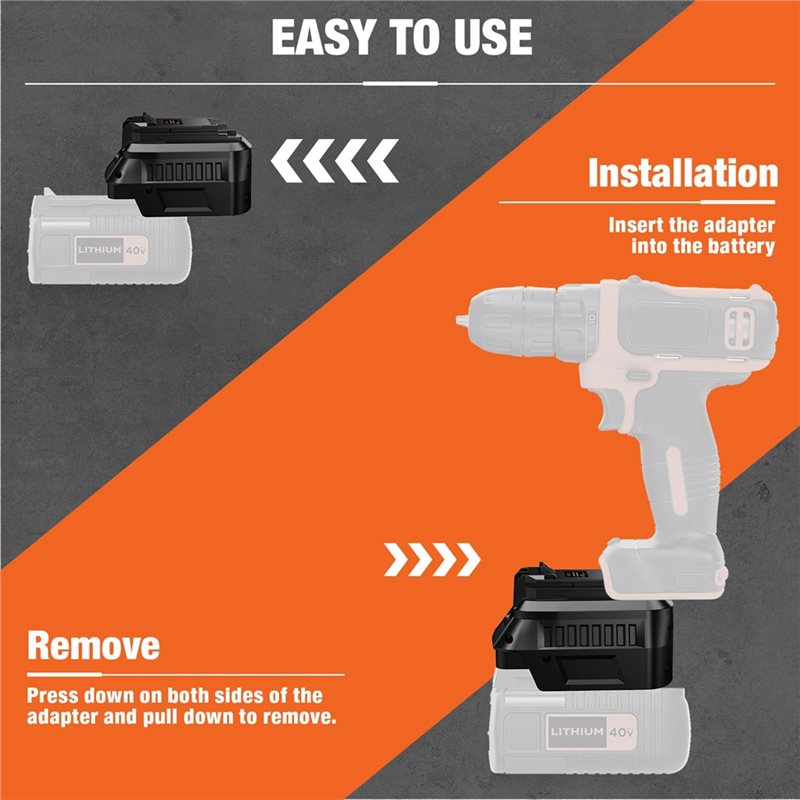 【RECOMENDAR】Batterijadapter vo - Black+Decker Tool Cordless recensie en prijs