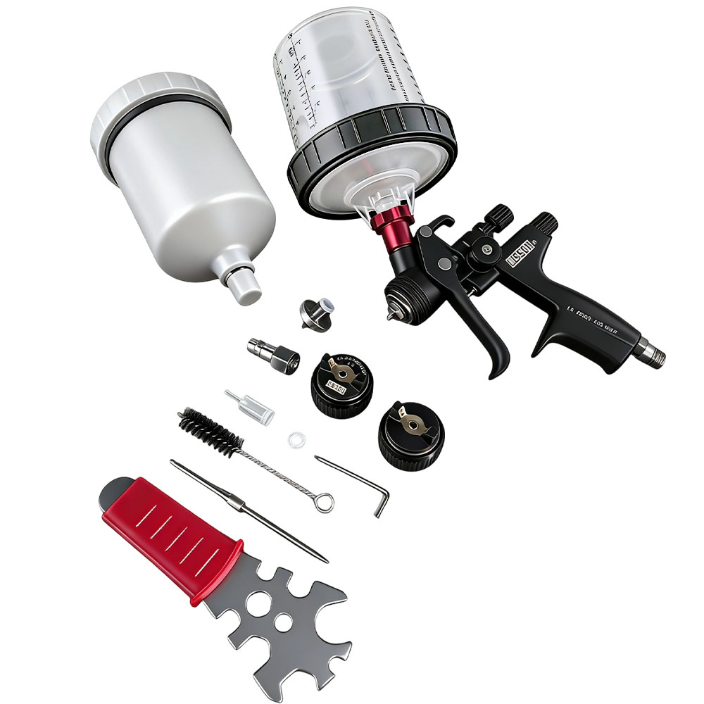 HVLP spuitpistool met adapter  - Spray Paint Primer recensie en prijs