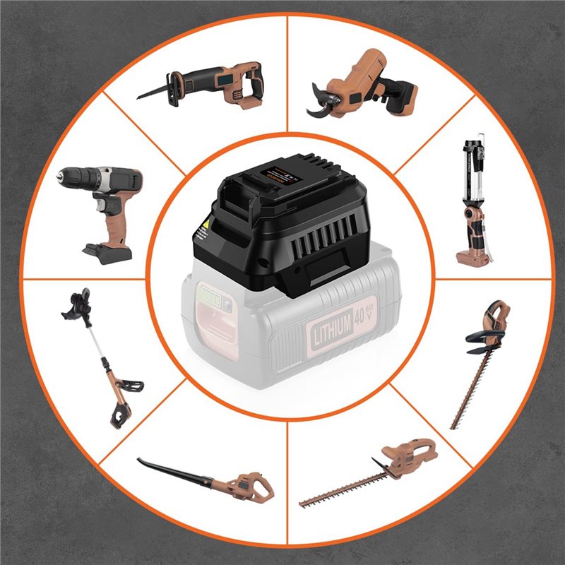 Y42A-batterijadapter voor Blac - Black+Decker Tool Cordless recensie en prijs