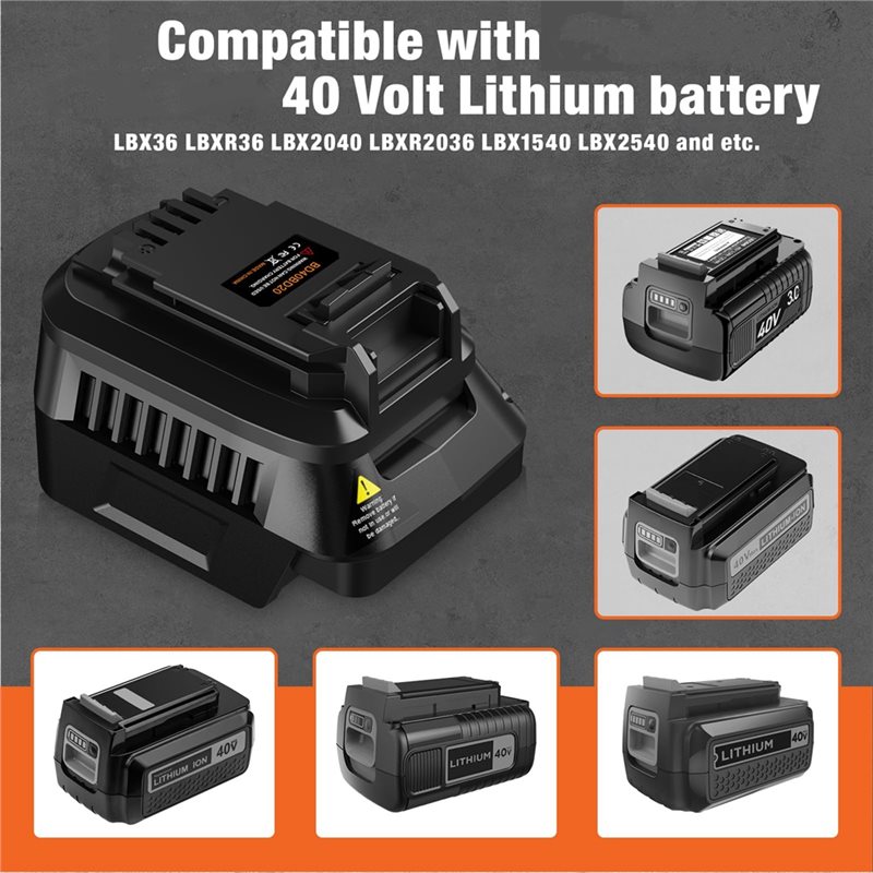 Y42A-batterijadapter voor Blac - Black+Decker Tool Cordless recensie en prijs