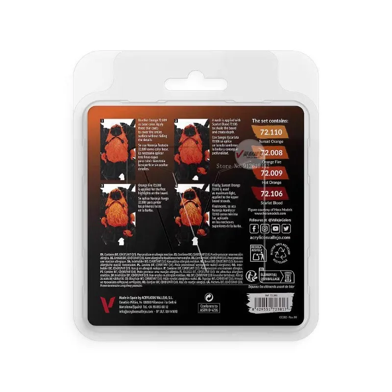 18 m/Fles 4-kleur/set Milieube - Spray Paint Primer recensie en prijs
